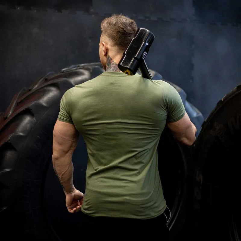 Short Sleeve Slim Printed T-shirt