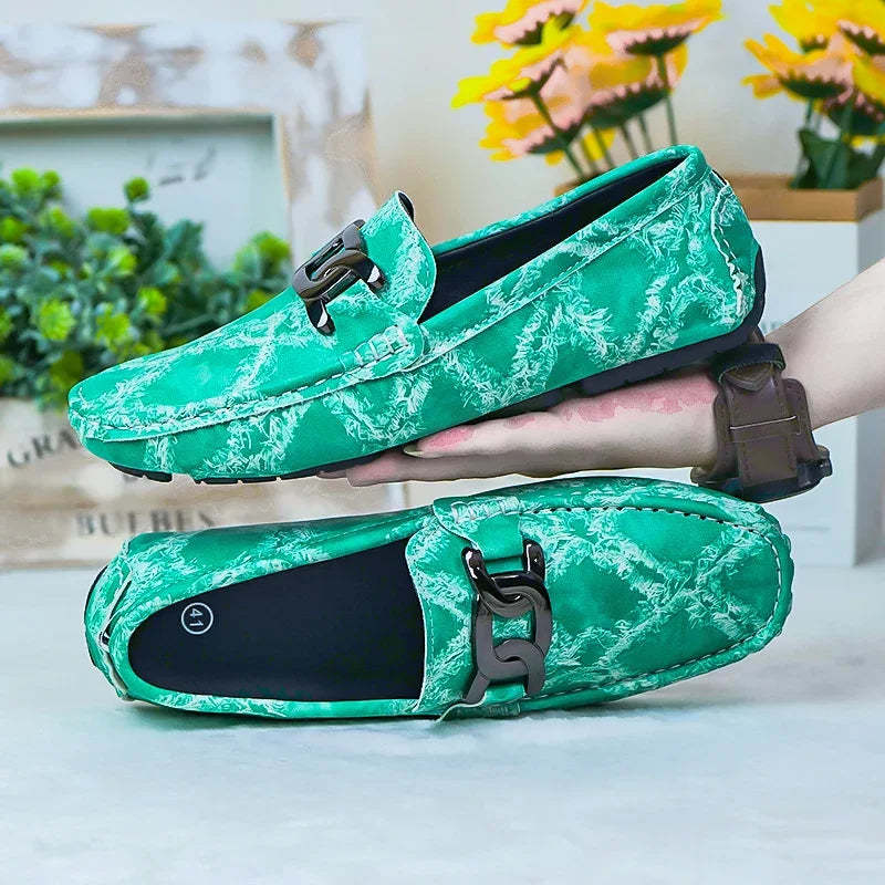 MAEDEF Men Bright Loafers