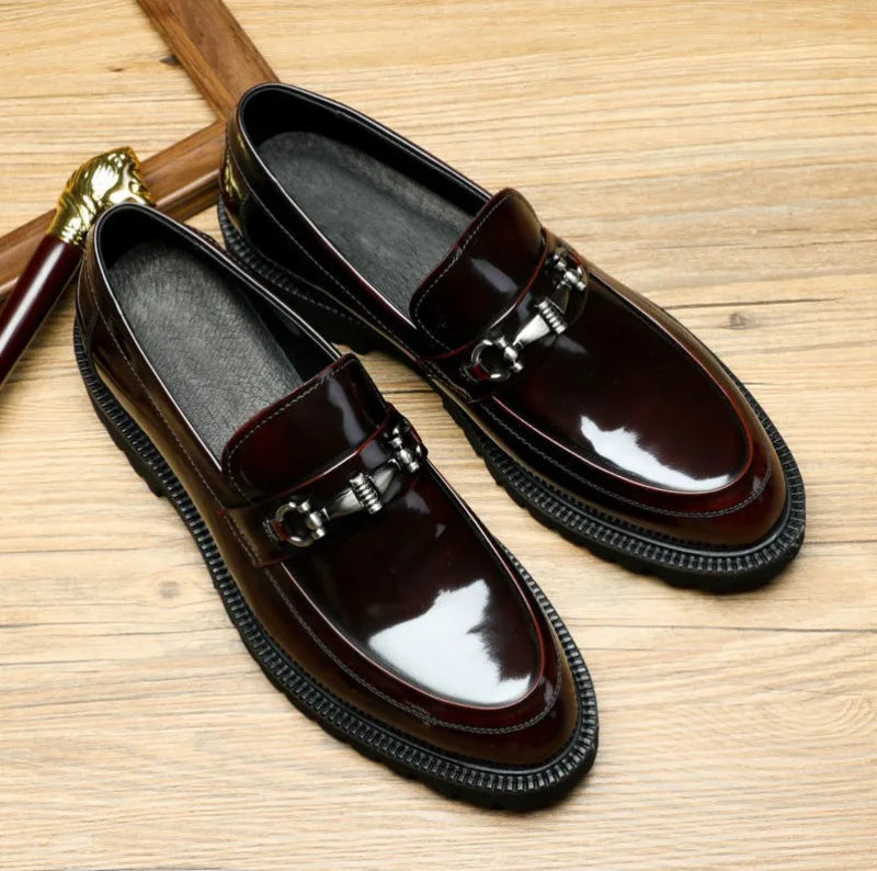 Horse Street Buckle Oxford Shoes