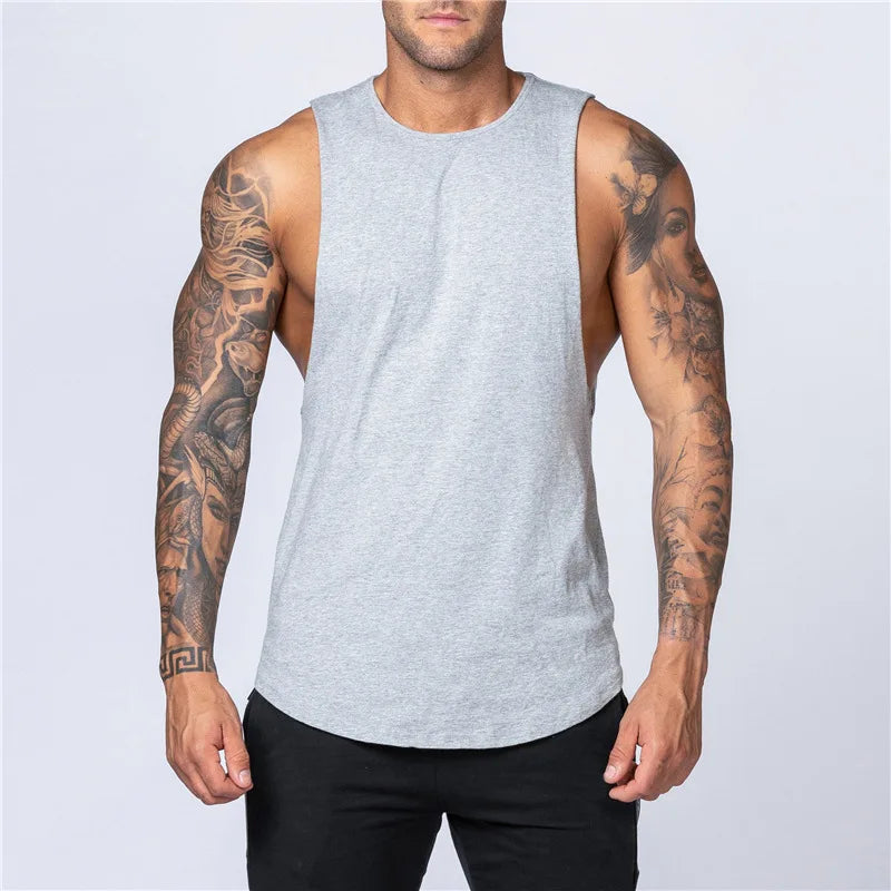 O-Neck Casual Muscle Tank Top