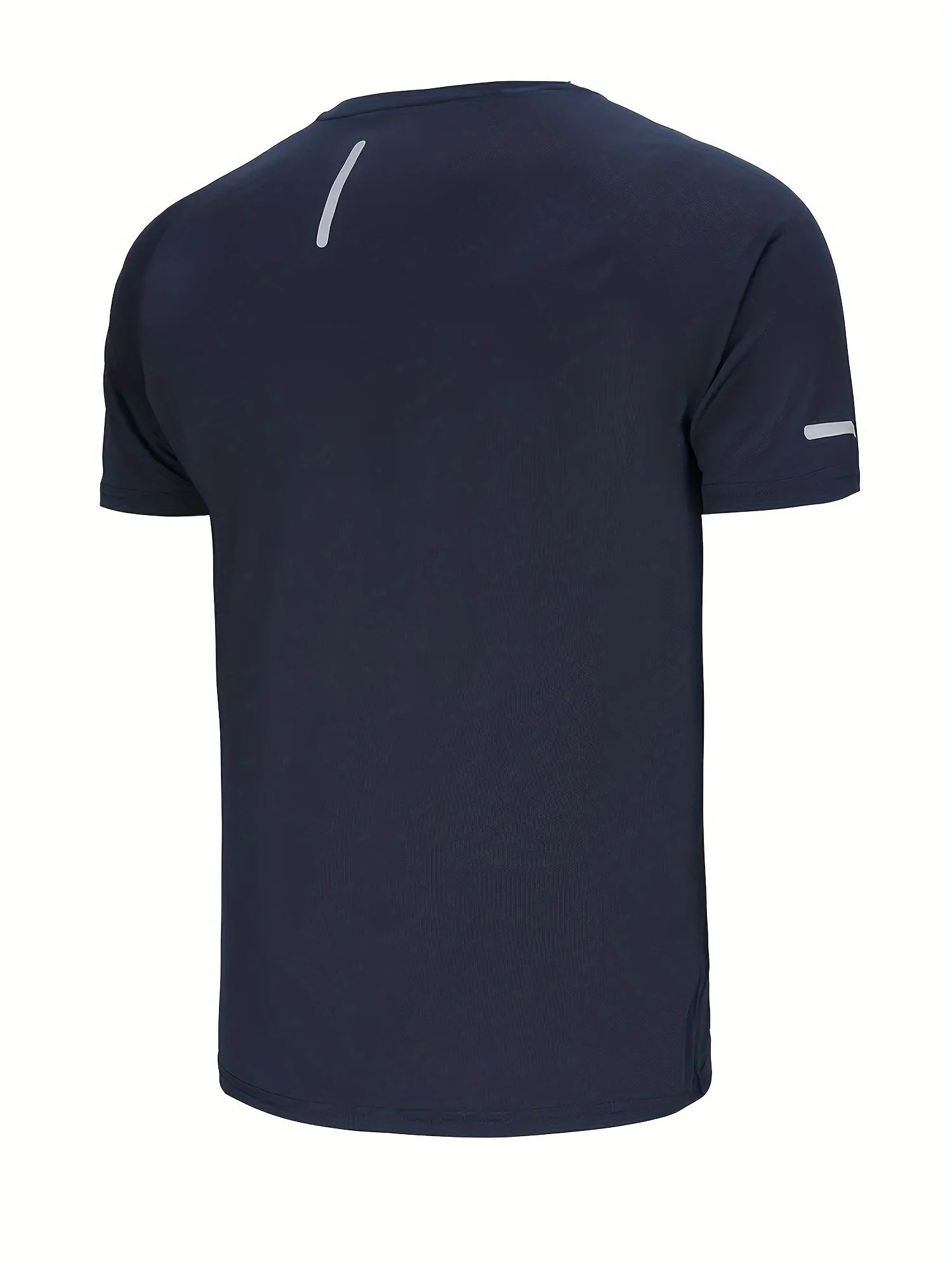 4 Pieces, Men's Solid Sports T-shirts