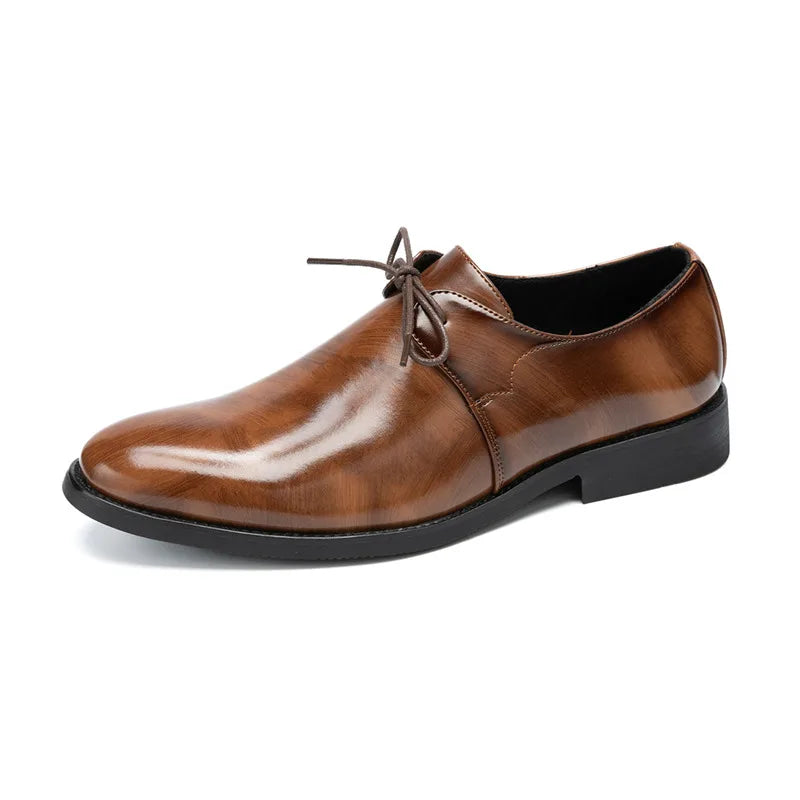 Casual Business Comfortable Pointed Toe Leather Dress Shoes