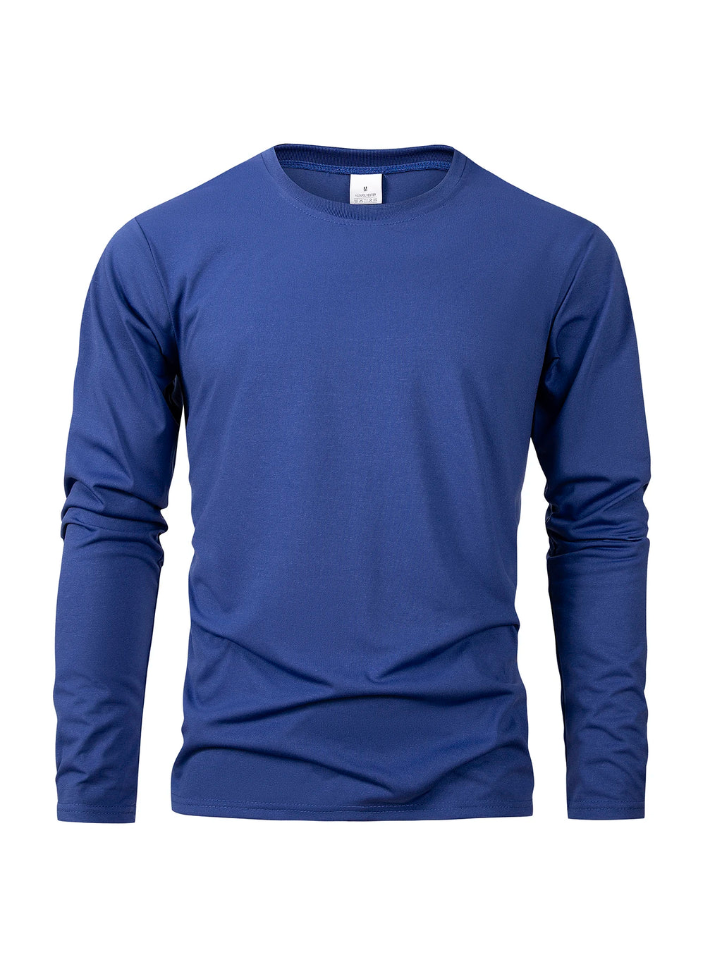Long Sleeve Casual Tops Solid Color T-Shirt