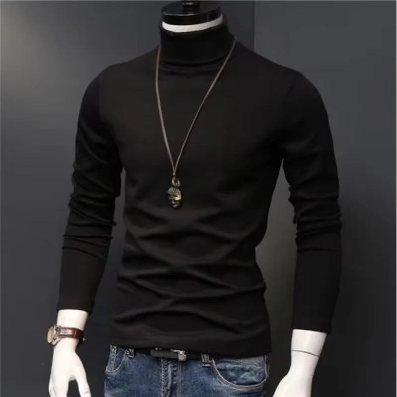 Slim Fit Long Sleeve Turtleneck