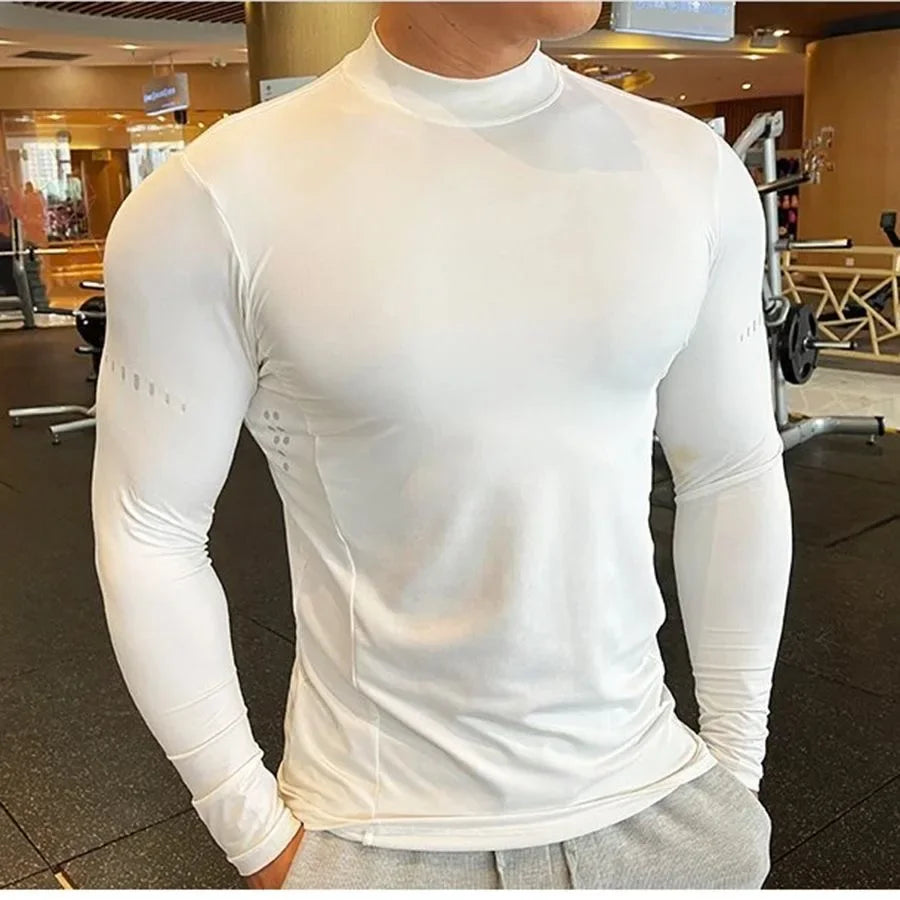 Long Sleeve Compression Quick Dry Training Top