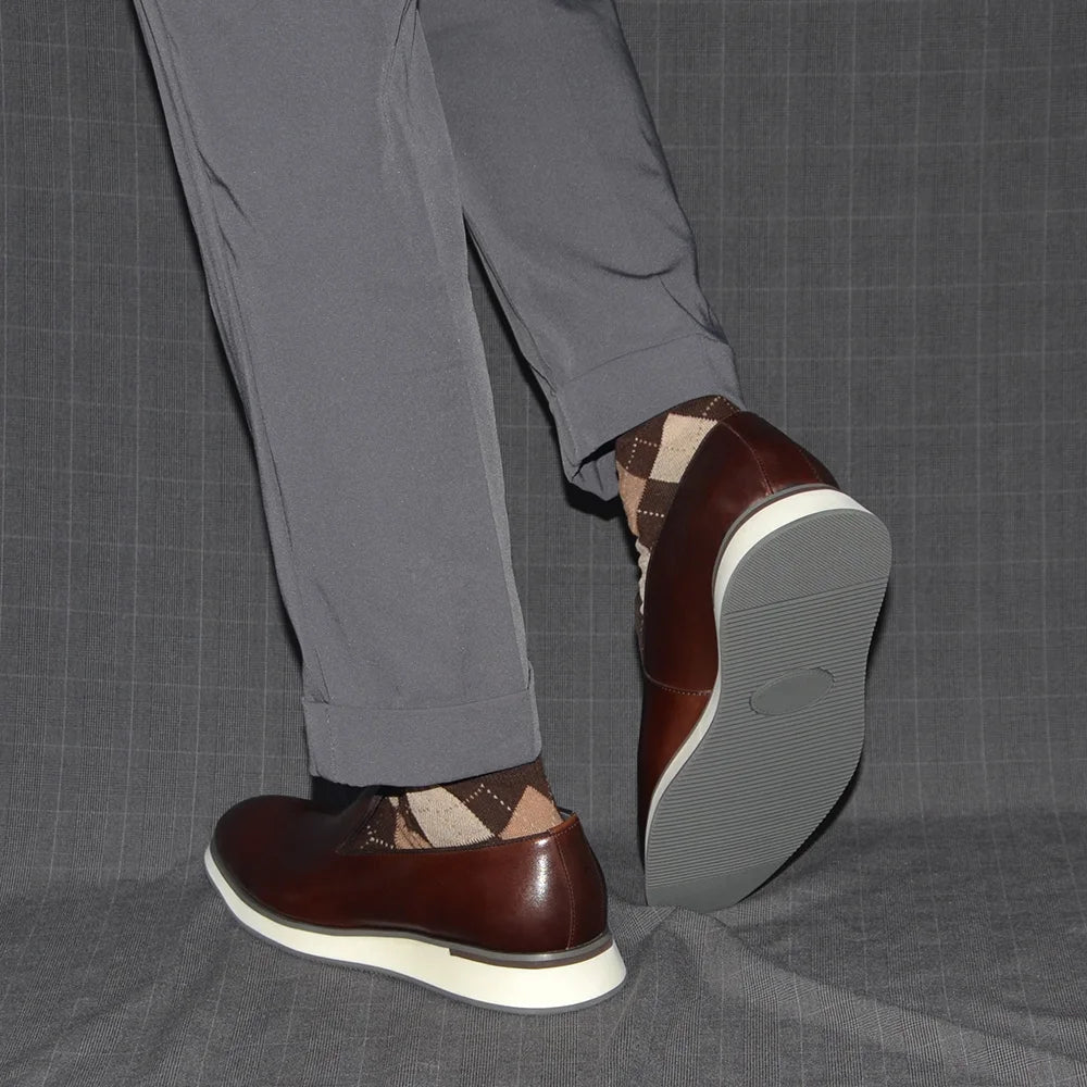 Classic Genuine Leather Loafer, Luxury Handmade Minimalist Style