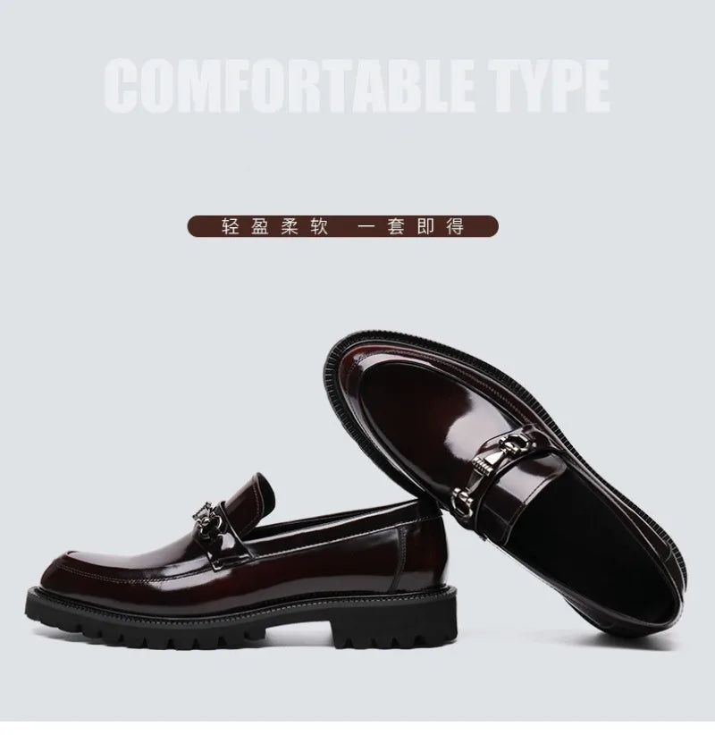 Horse Street Buckle Oxford Shoes