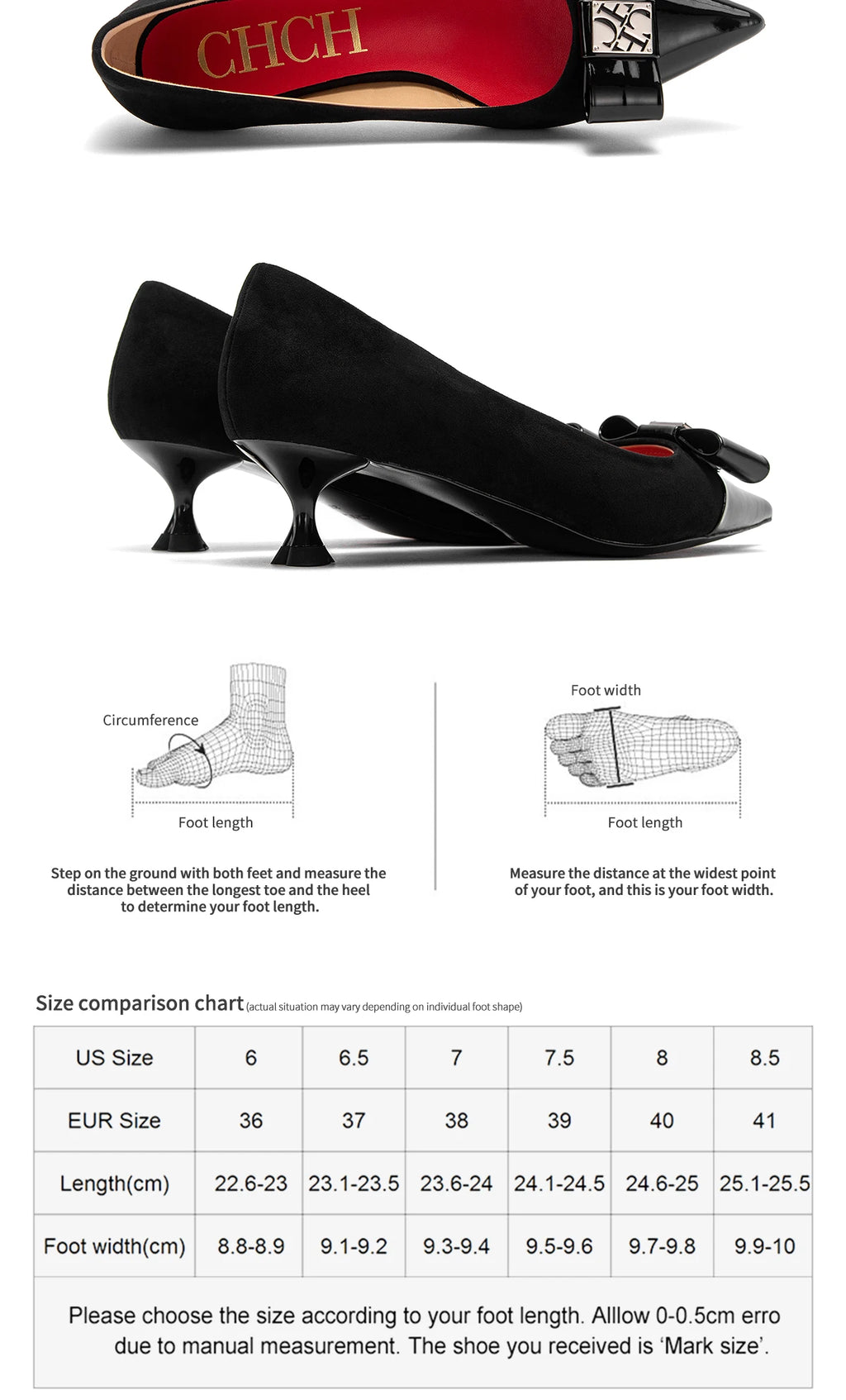 Elegant Low Heeled Female British Style Pointed Shoes
