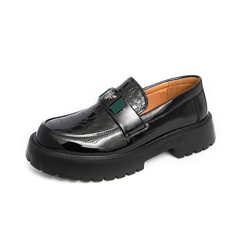 Round Toe Thick Soled Light Loafers