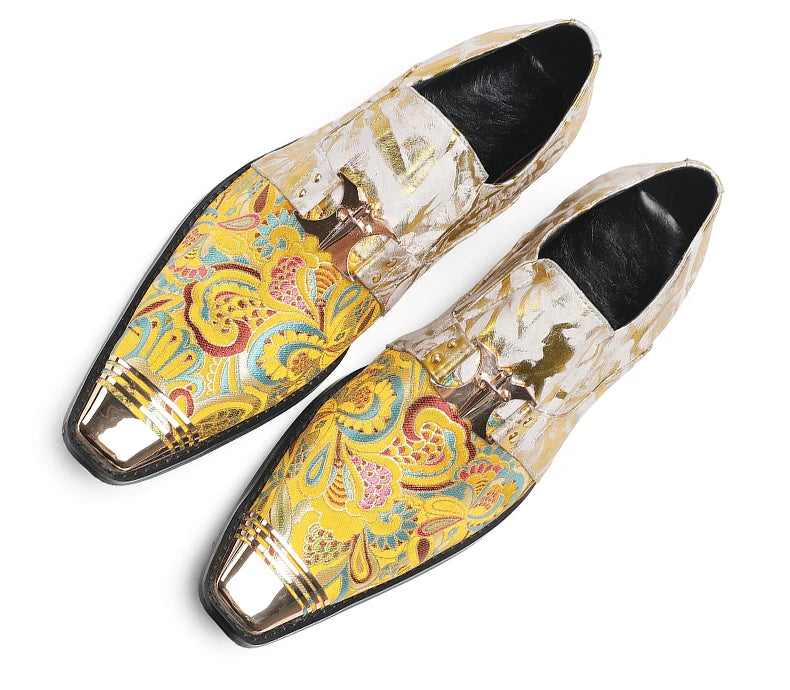 British Style Square Toe Luxury Formal Shoes