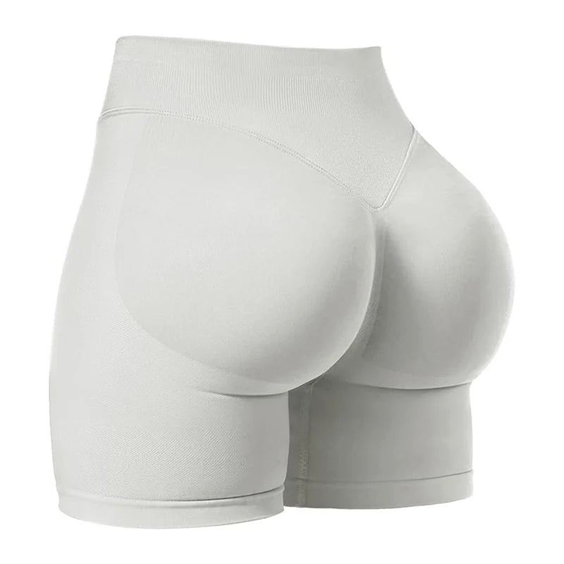 Low Ribbed Band Yoga Shorts
