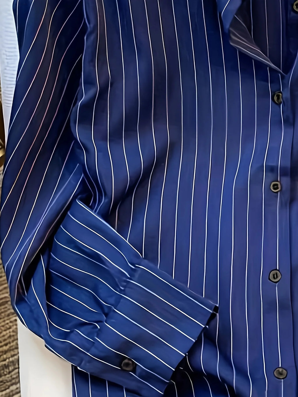 Striped Long Sleeve Shirt for Women