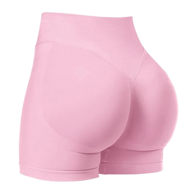 Low Ribbed Band Yoga Shorts