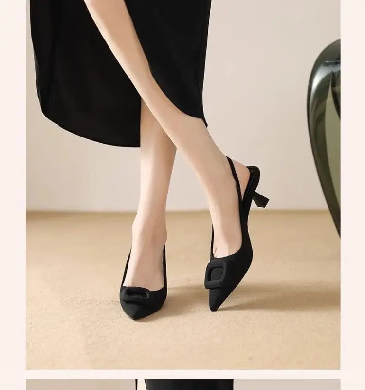 Slingbacks Pointed Toe High Heels
