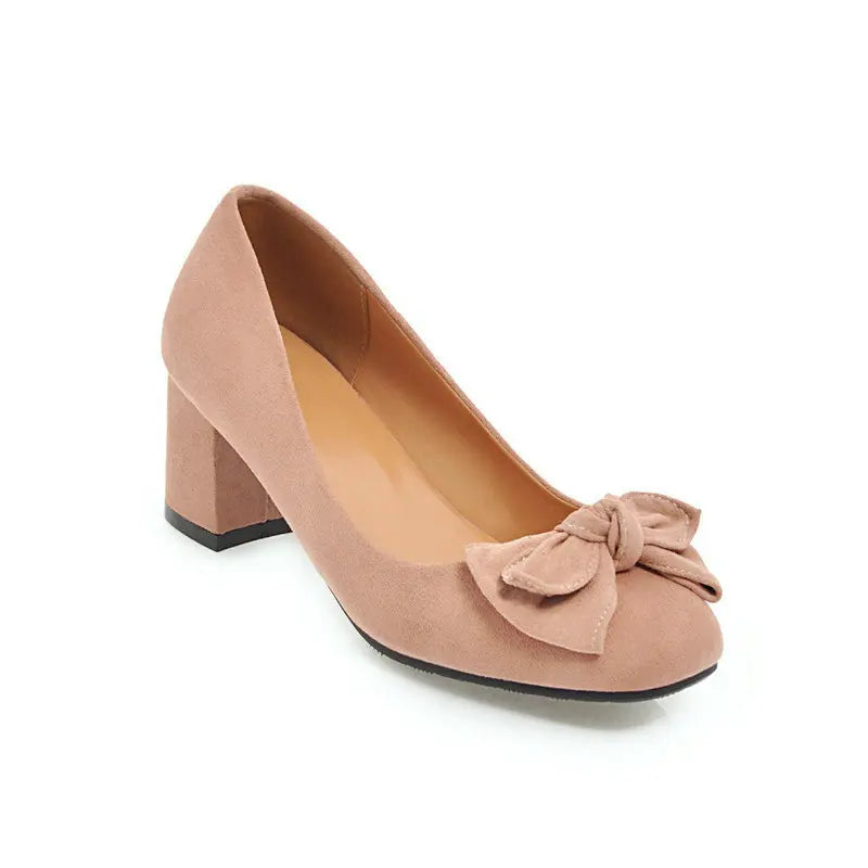 Suede Comfortable Professional High Heels