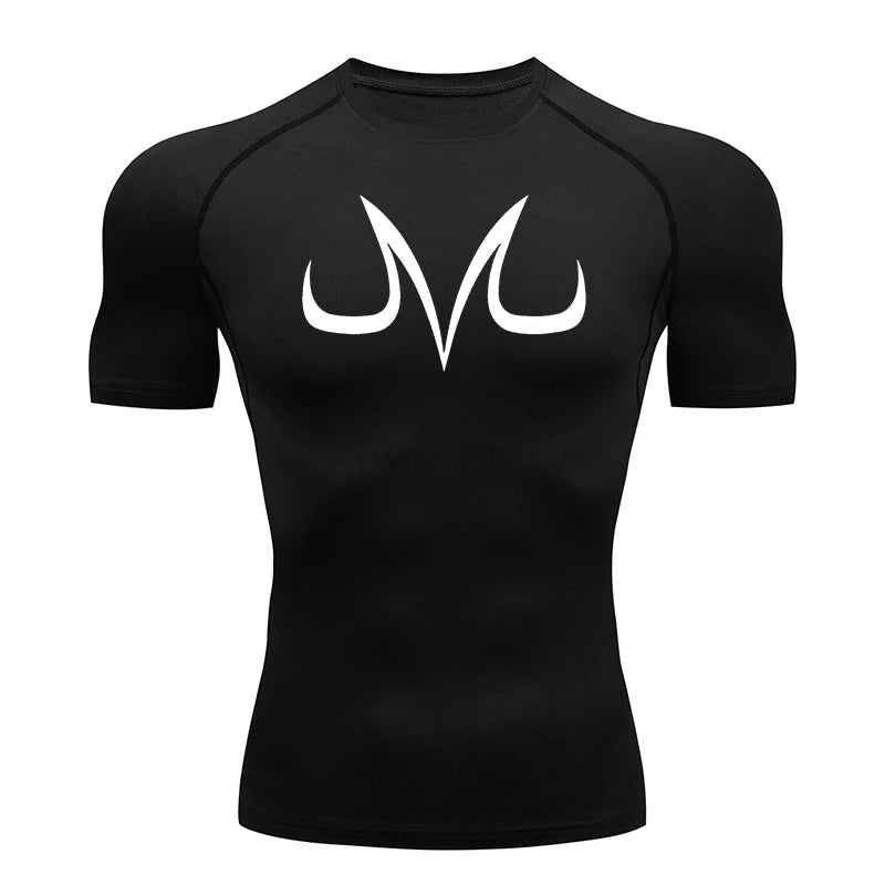 Graphic Short Sleeve Compression Shirts
