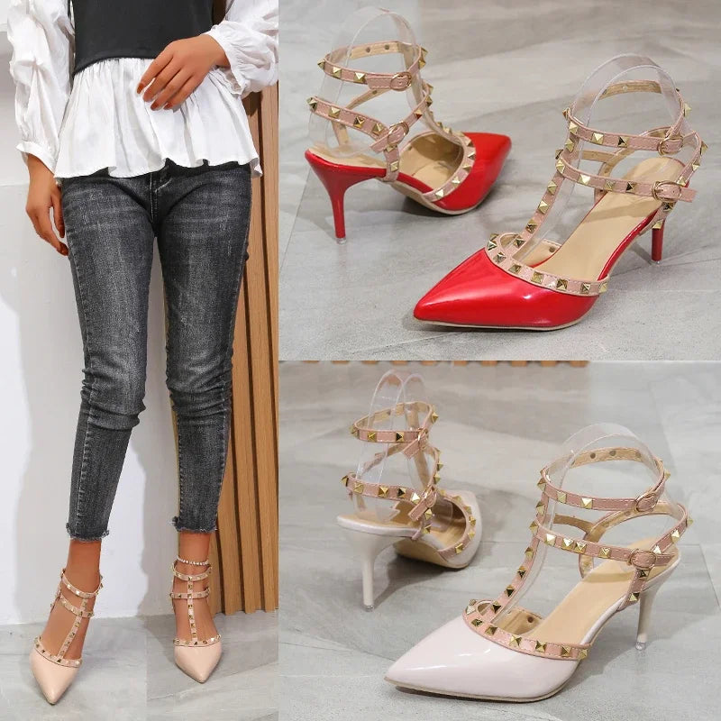 Ladies Pointed Toe High Heels Shoes