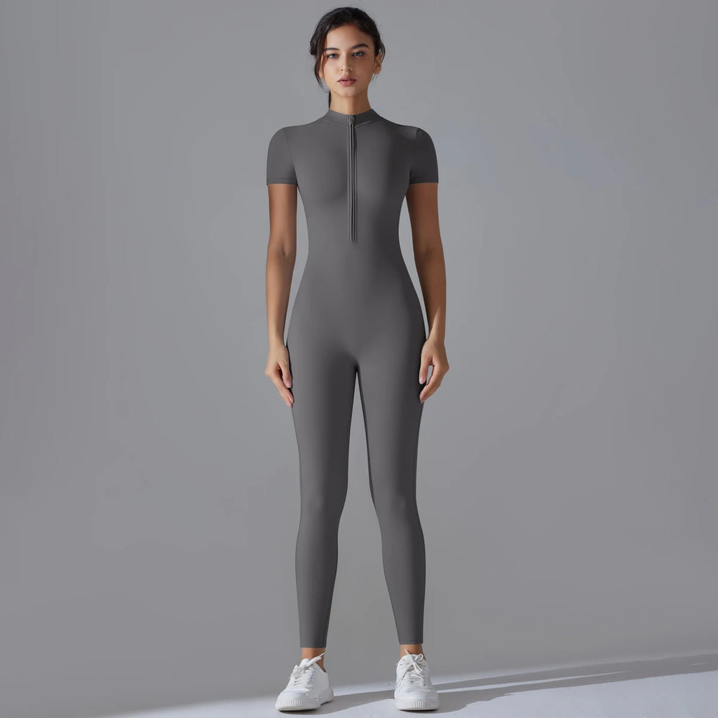 Women Fitness Sports Bodysuit Yoga Suit  Breathable Quick Dry