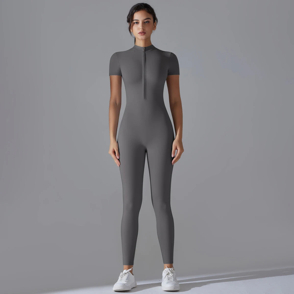 Women Fitness Sports Bodysuit Yoga Suit  Breathable Quick Dry