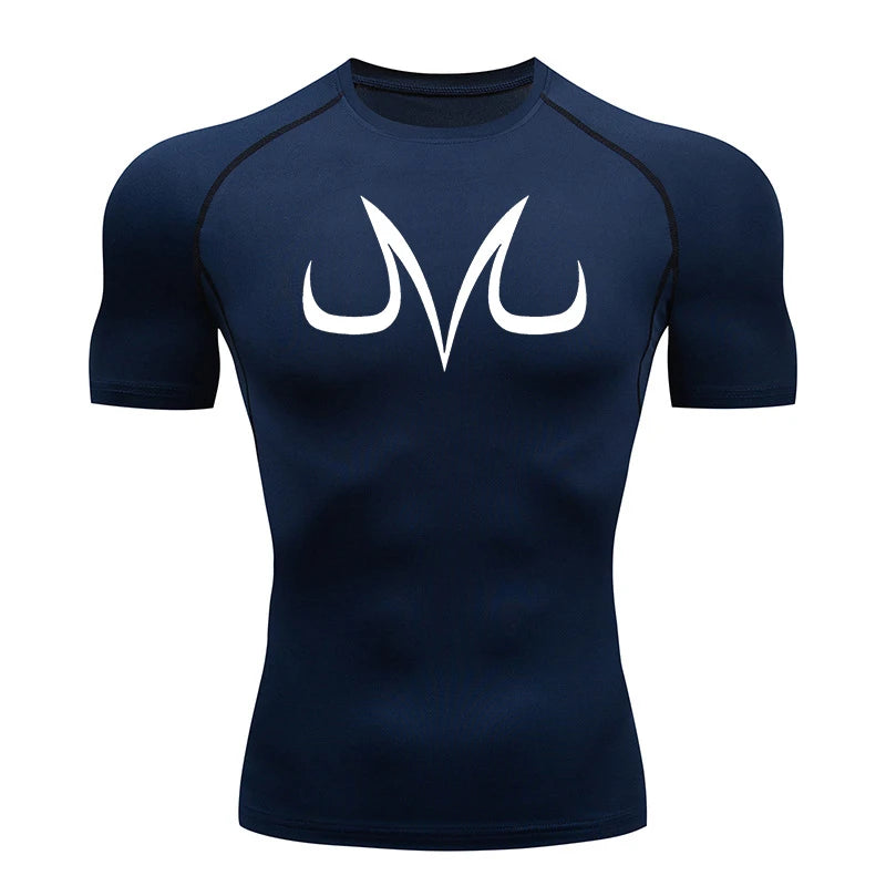 Graphic Short Sleeve Compression Shirts