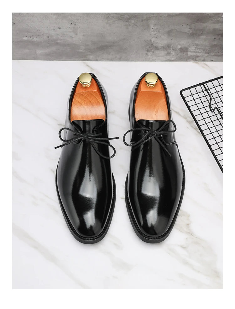 Casual Business Comfortable Pointed Toe Leather Dress Shoes