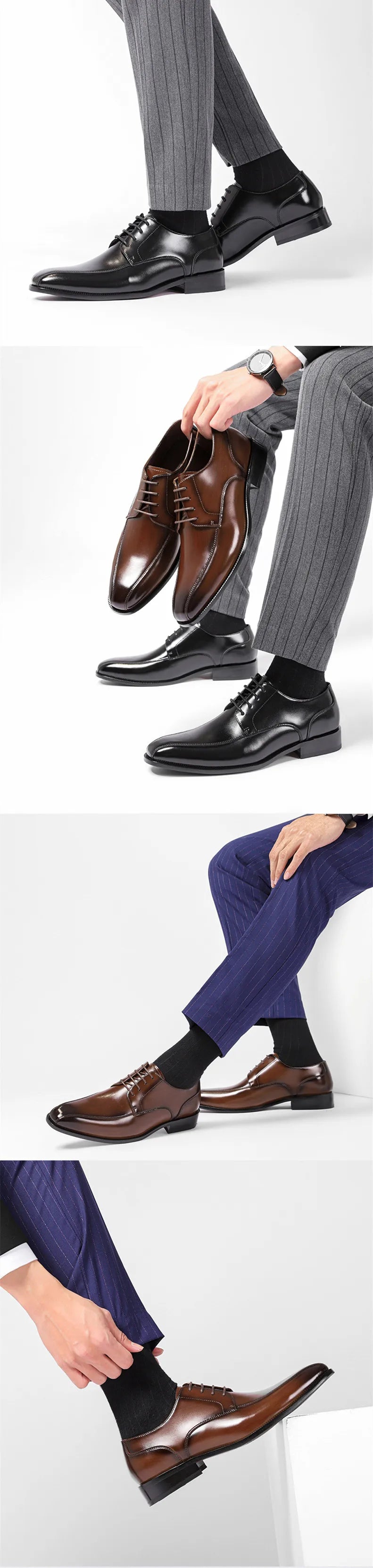 Italian Handmade Genuine Cow Leather Oxford