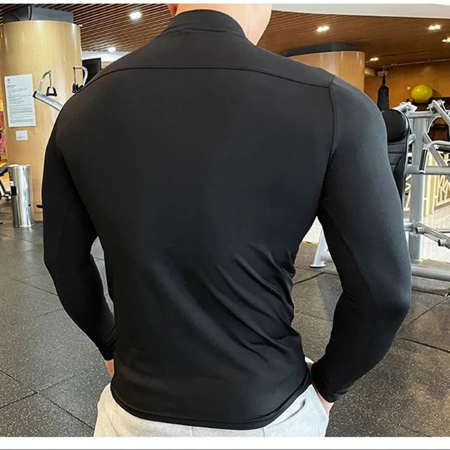 Long Sleeve Compression Quick Dry Training Top