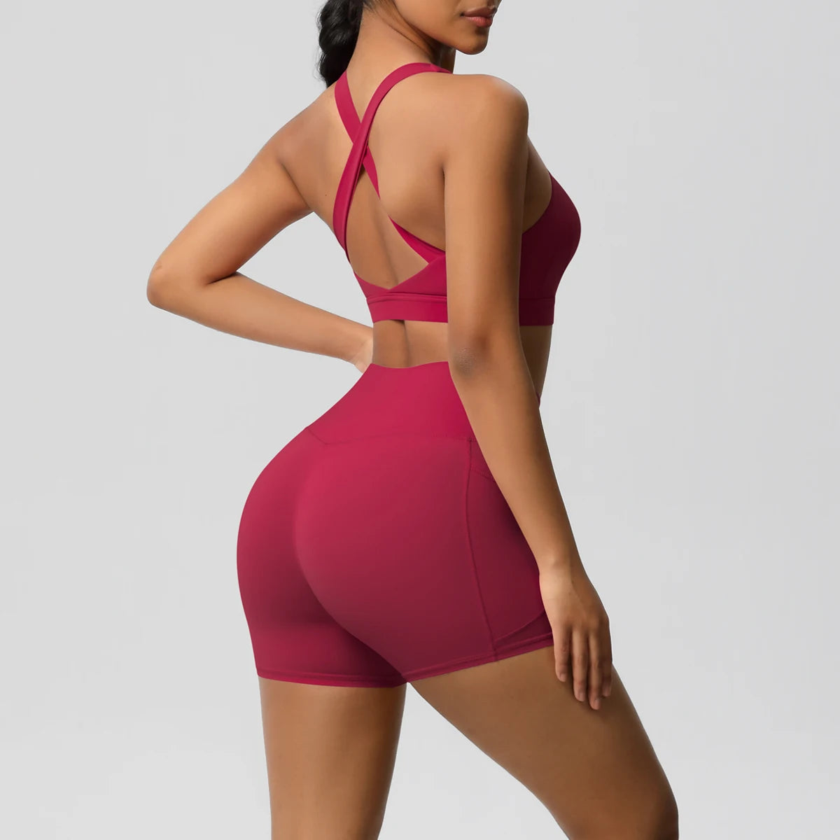 2PCS Sportswear With Pockets Yoga Set