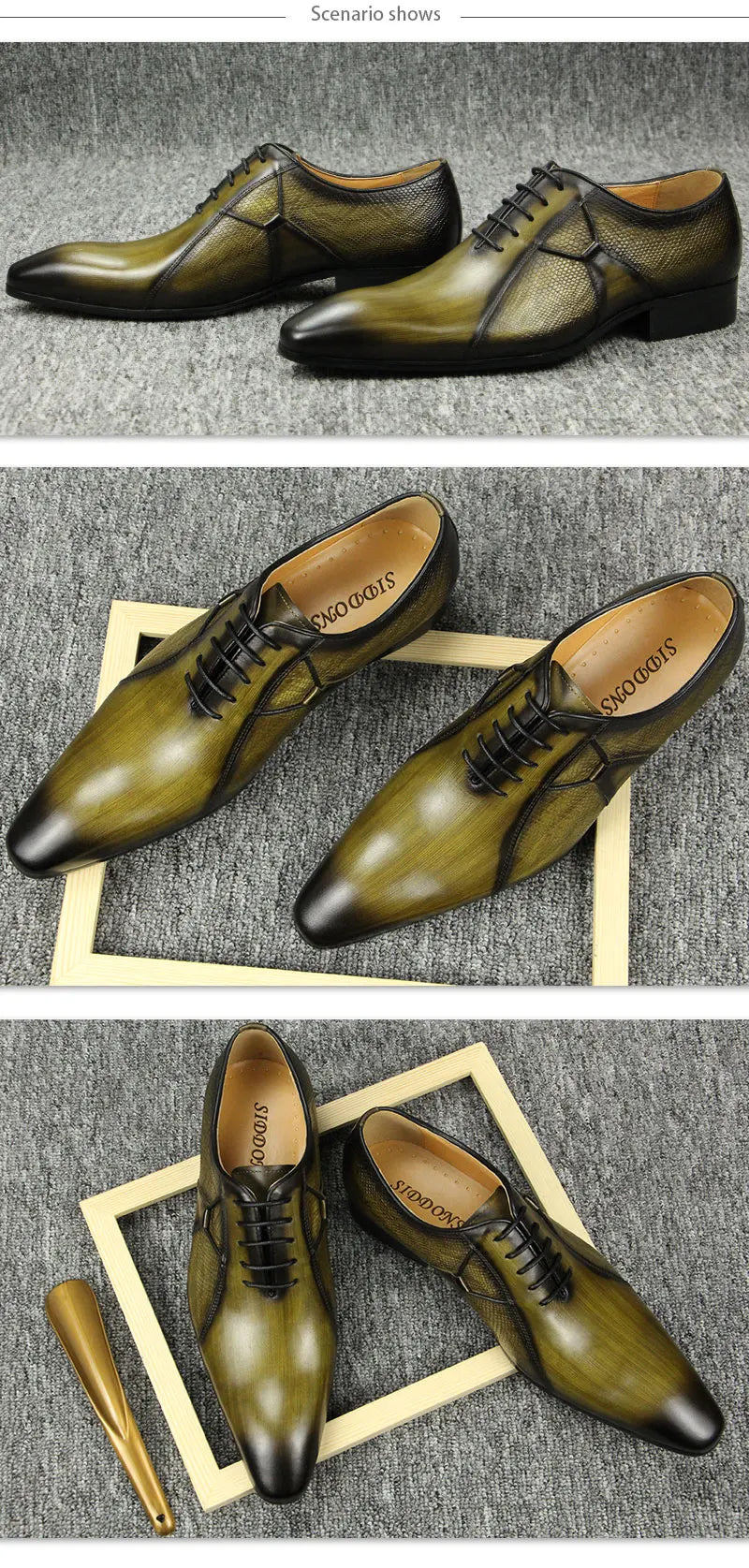Men's Oxfords Leather Shoes