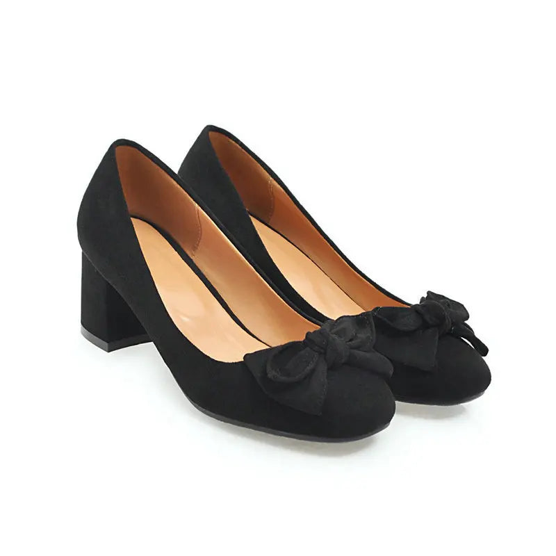 Suede Comfortable Professional High Heels