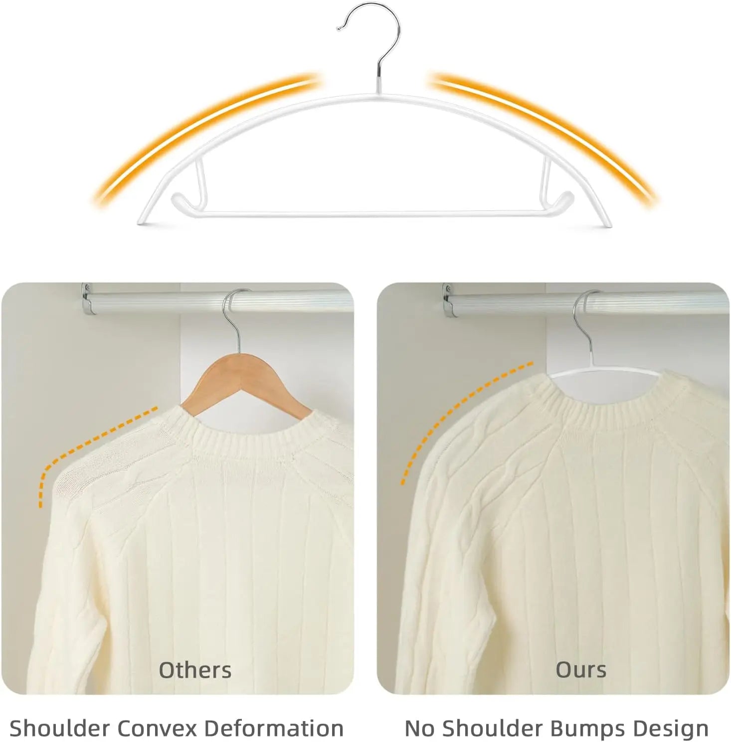 Plush Clothes Hanger 50pcs