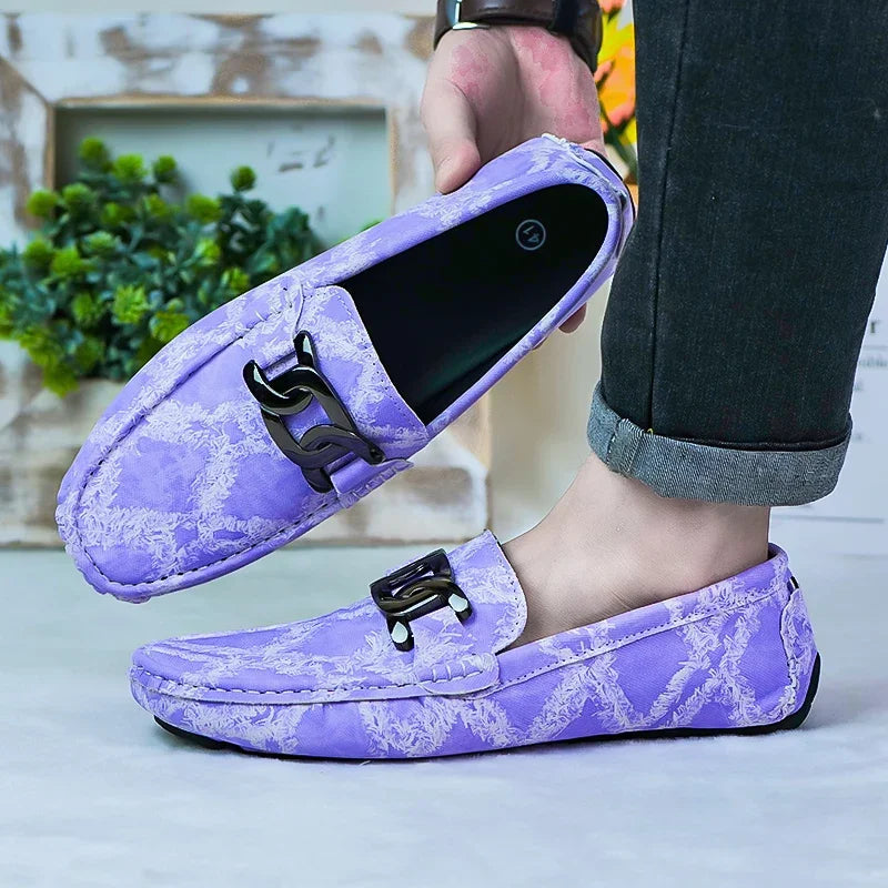 MAEDEF Men Bright Loafers