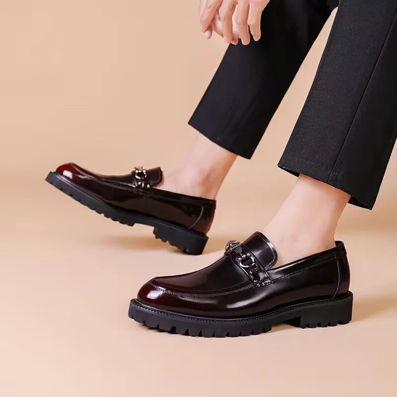 Horse Street Buckle Oxford Shoes