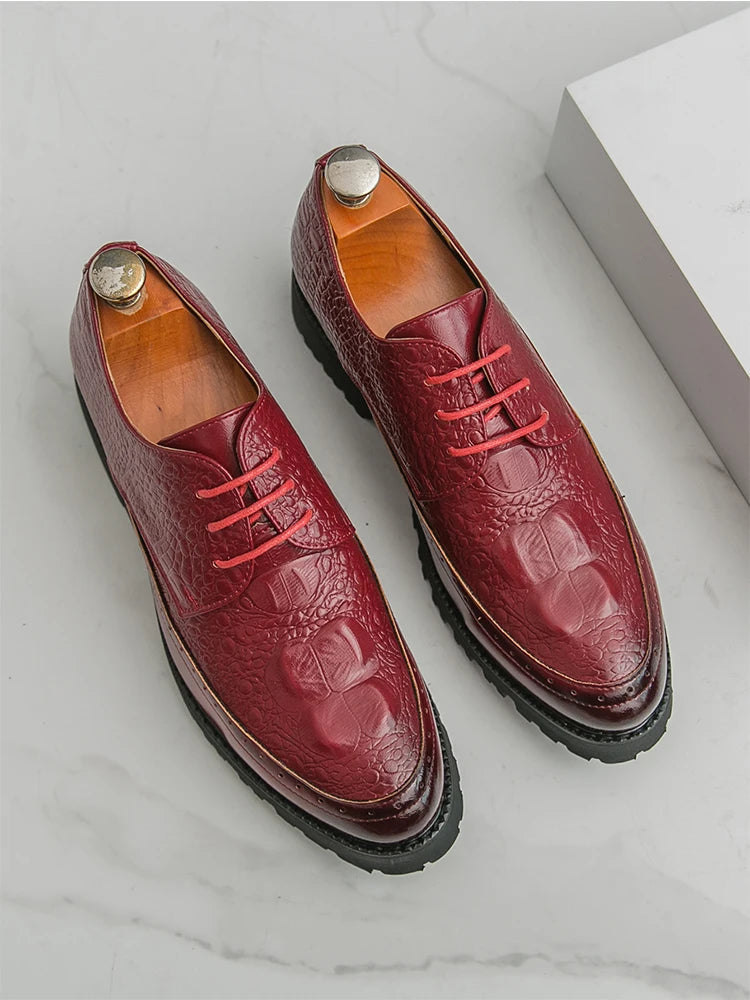 Casual Leather Pointed Toe