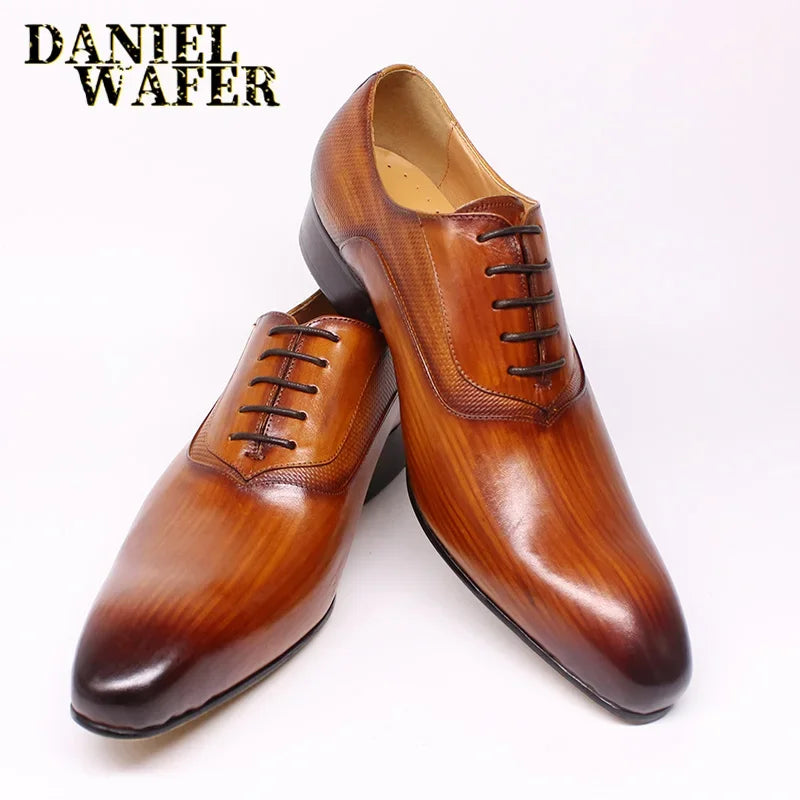 Genuine Handmade Leather Oxford