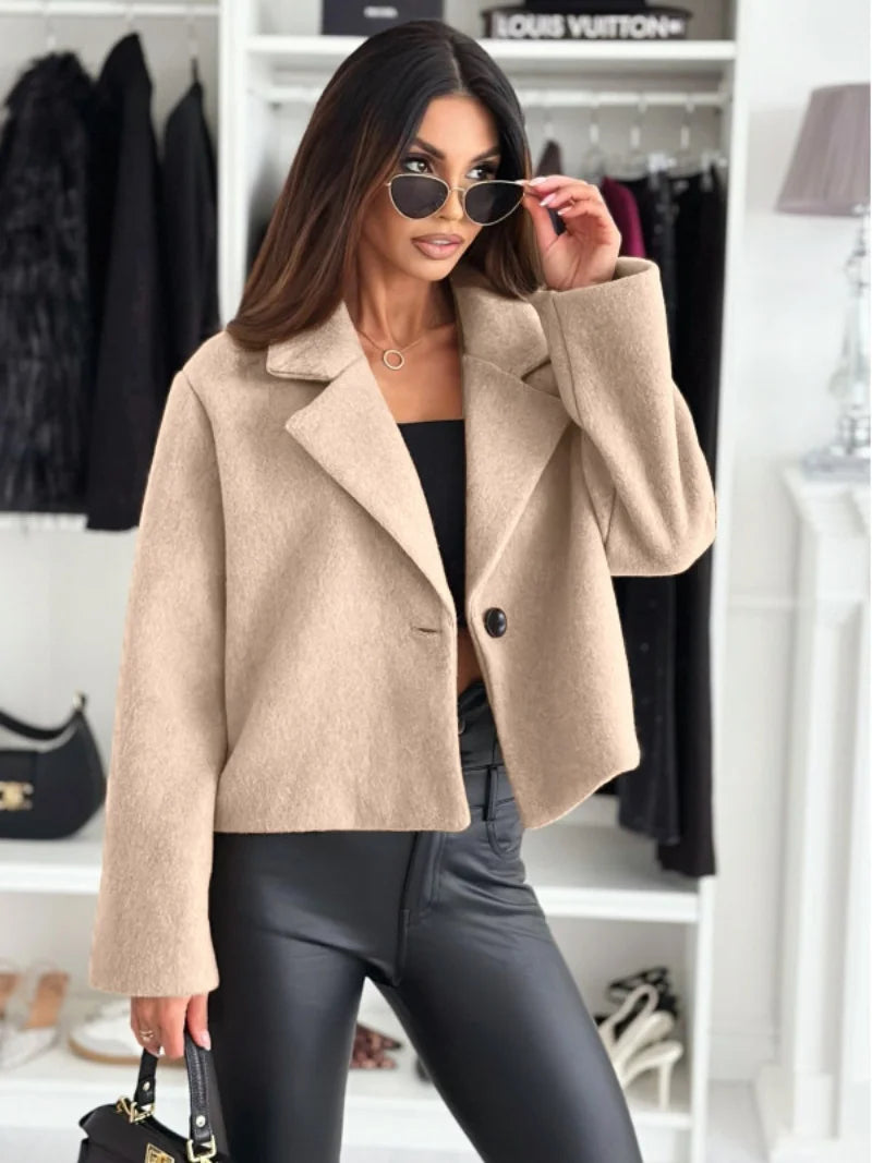  Cropped Trench Coat