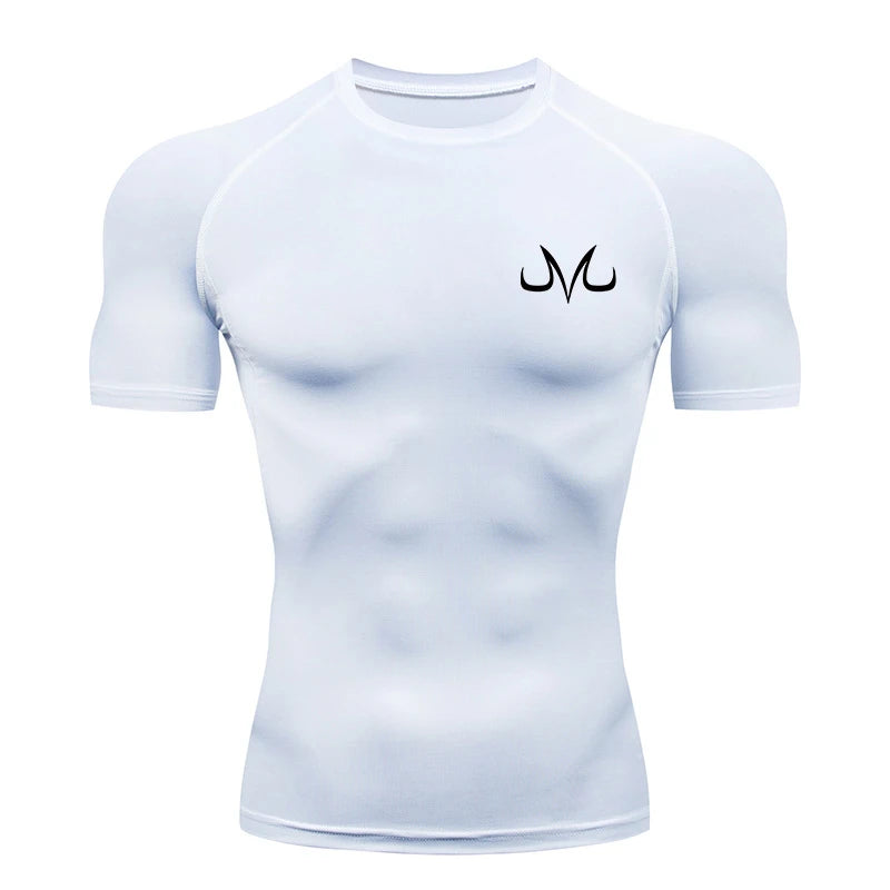 Graphic Short Sleeve Compression Shirts