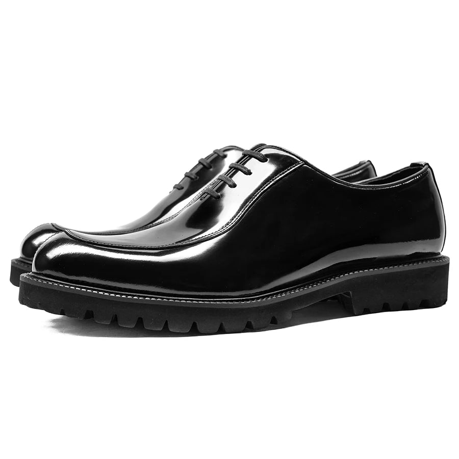 Hanmce Genuine Leather Breathable Oxfords