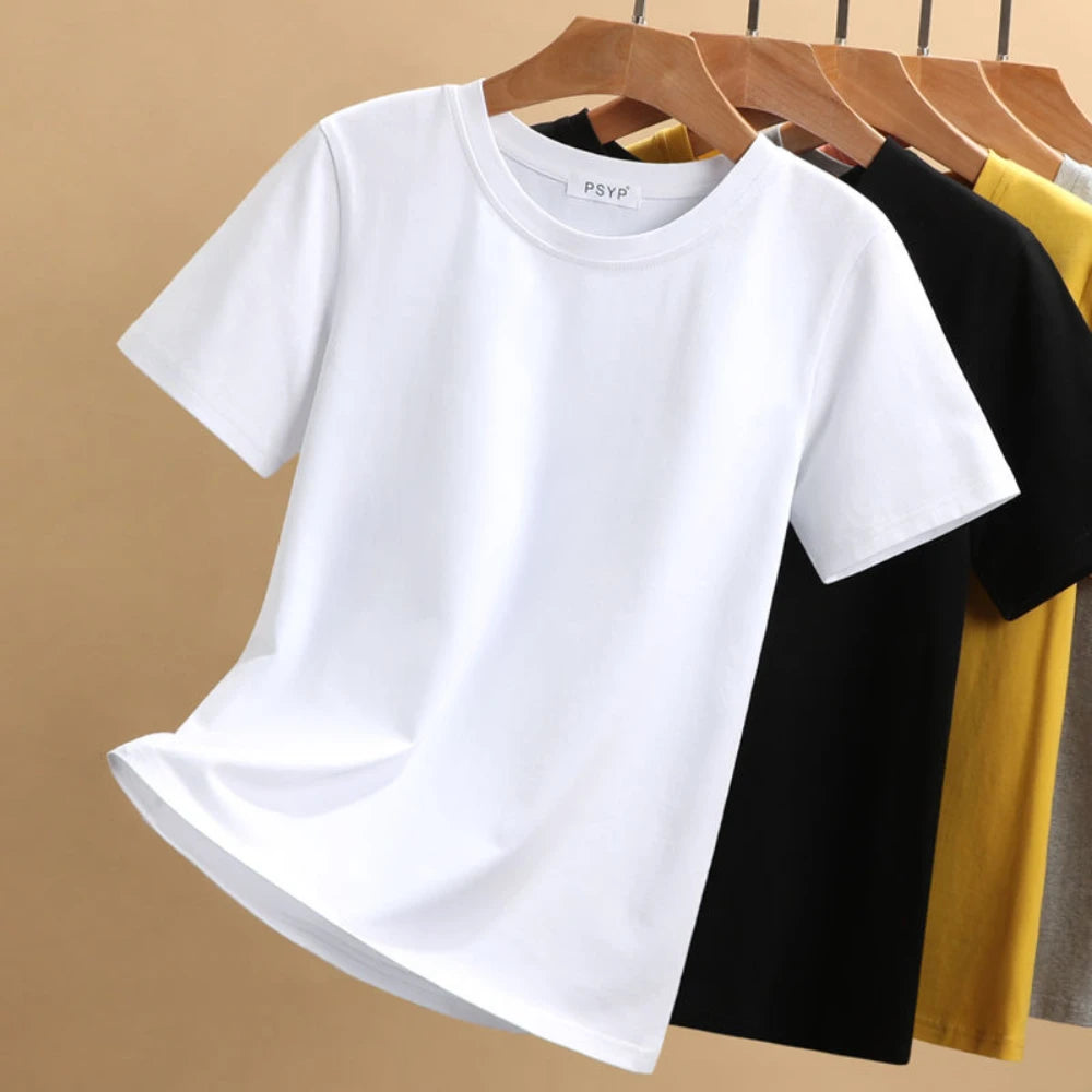 Solid-color T-shirts
