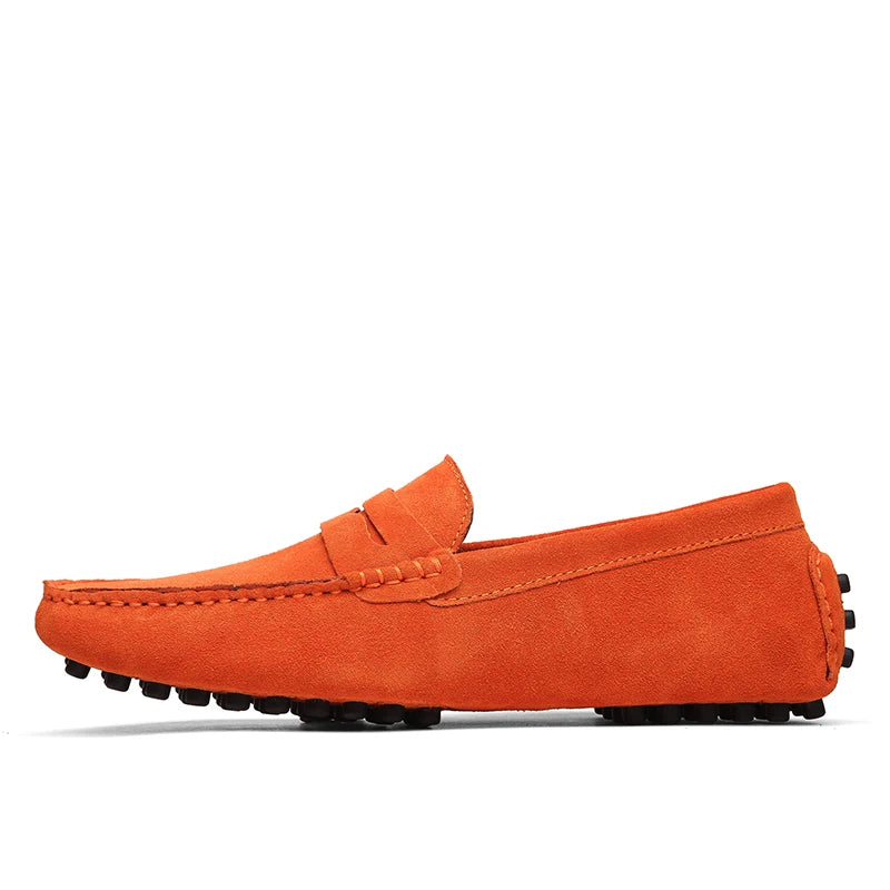 Casual Slip On Leather Loafers