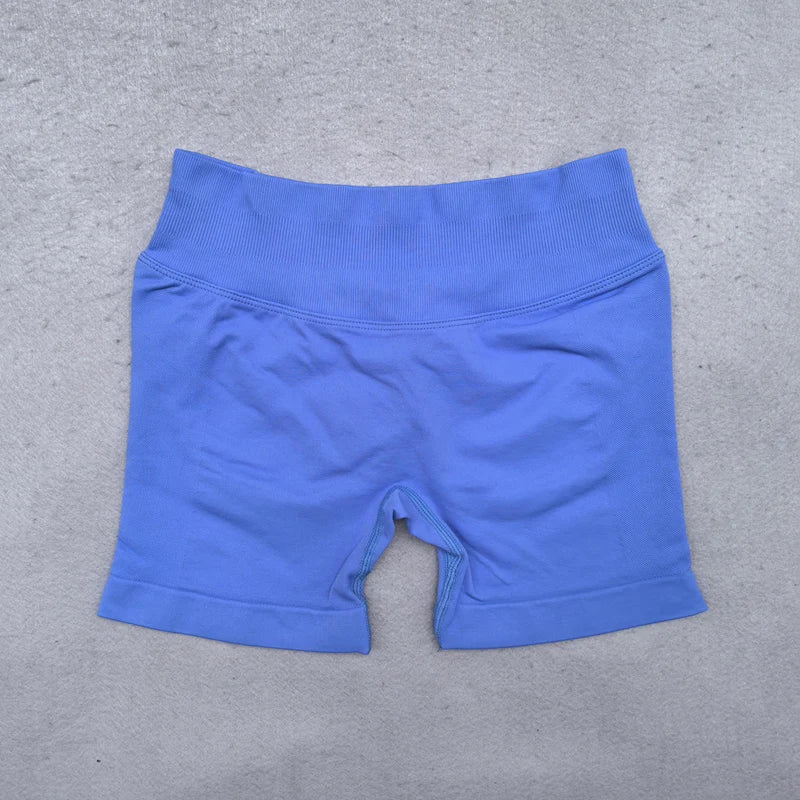Low Ribbed Band Yoga Shorts