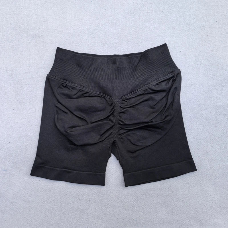 Low Ribbed Band Yoga Shorts