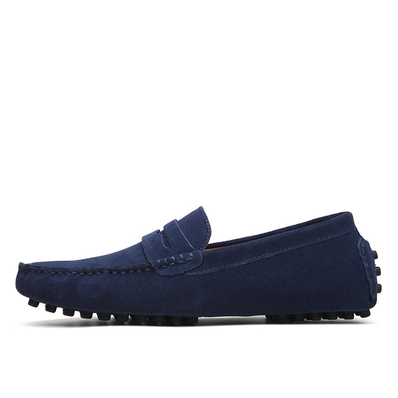 Casual Slip On Leather Loafers