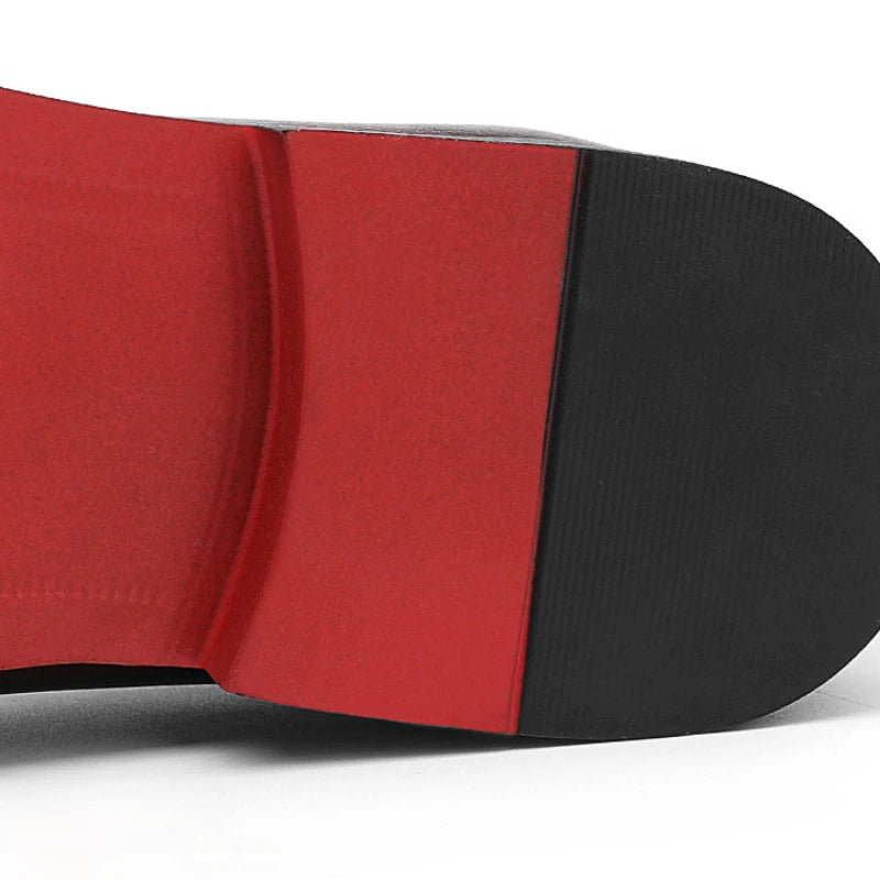 Red Sole Dress Shoes Slip-On Loafers