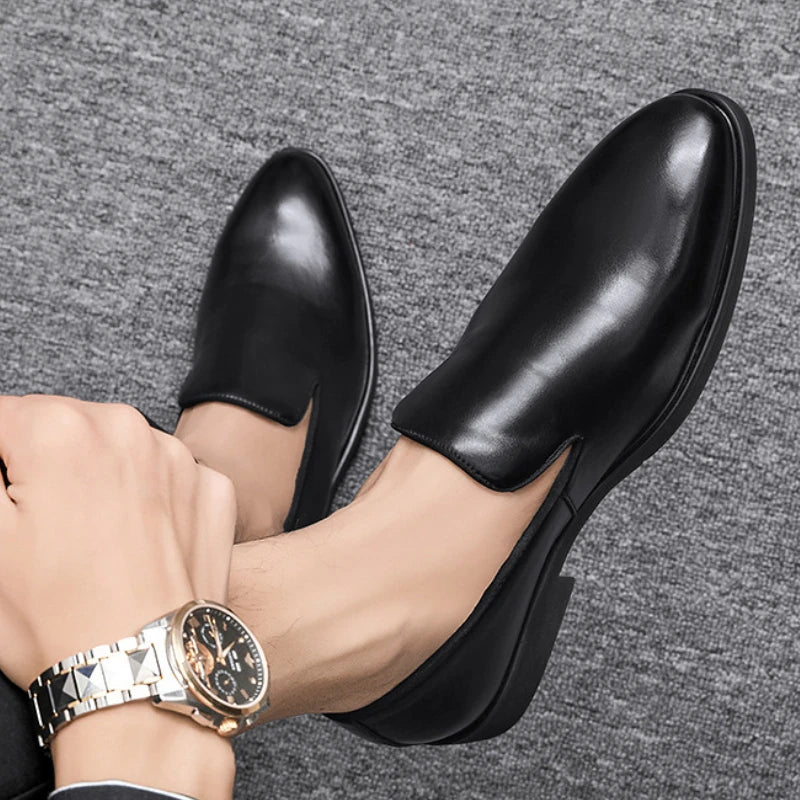 Red Sole Dress Shoes Slip-On Loafers