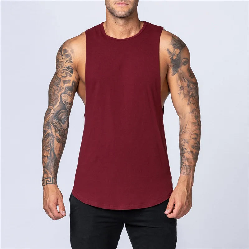 O-Neck Casual Muscle Tank Top