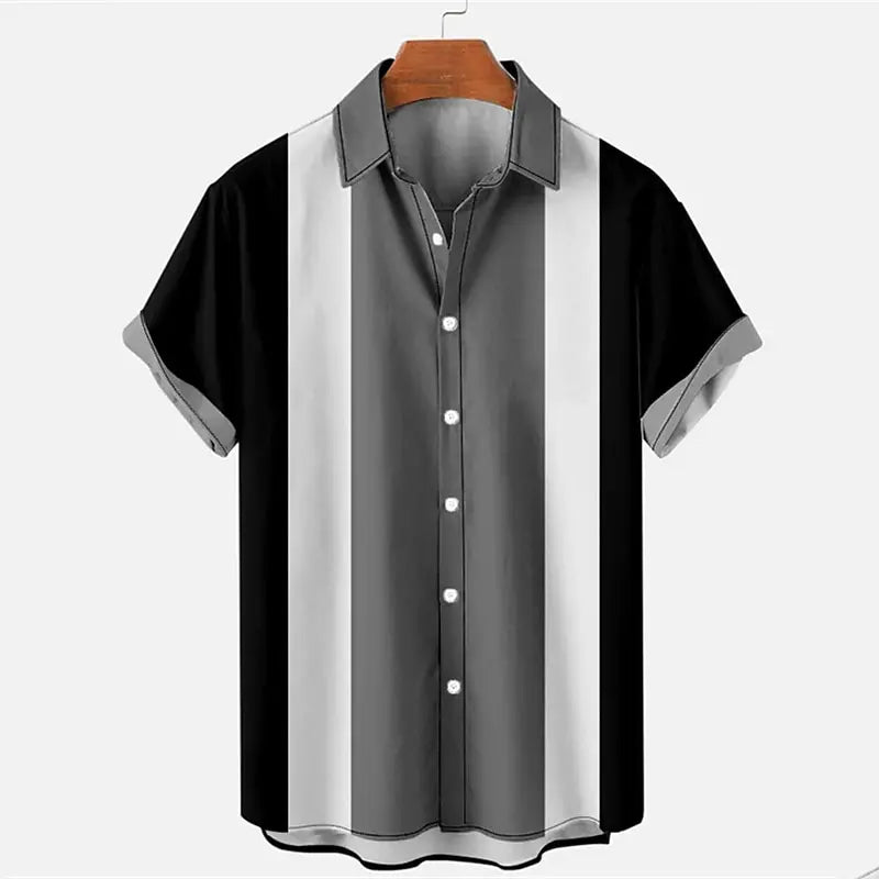 Guayabera Shirts Button-Down T-Shirts Colorful Casual Daily Wear
