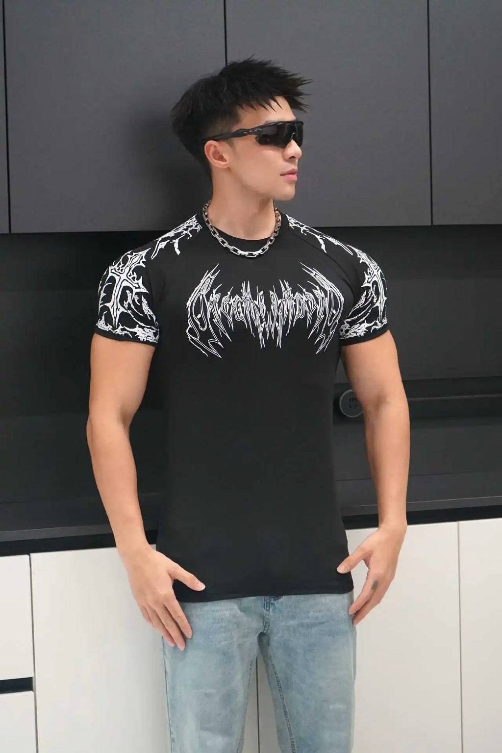 Short Sleeved Fitness Quick Drying Tight T-shirt