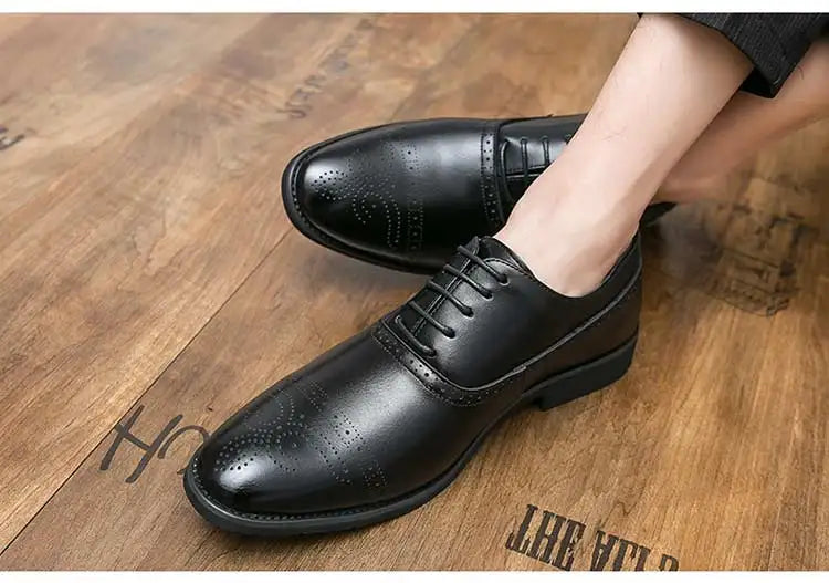 Lace-up Brogue Oxfords