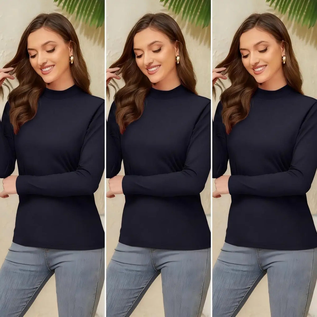 3 Pieces Basic Shirts Set